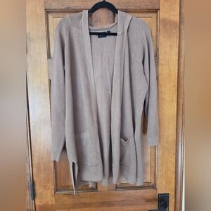 Cyrus Women's Brown Cardigan Sweater